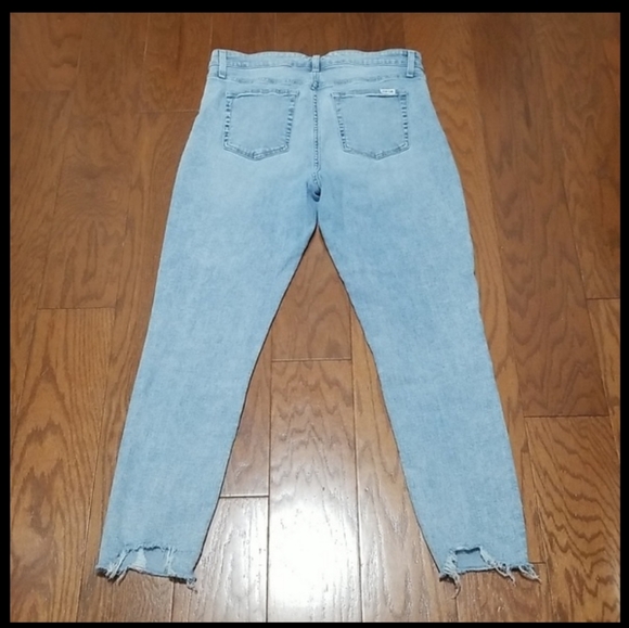 Joe's Jeans Distressed Skinny Jeans Sz 32x29 - Picture 4 of 6